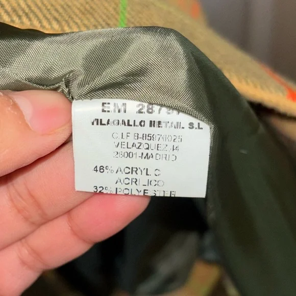 Antrhropologie Vilagallo Multicolor Plaid - Picture 14 of 16